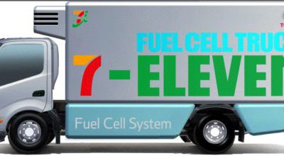 Wodorowe ciężarówki dla Seven-Eleven