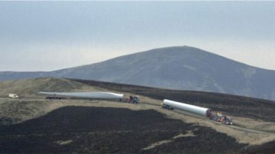 Transport turbin wiatrowych