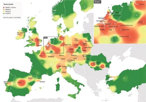 Najbardziej pożądane lokalizacje logistyczne w Europie