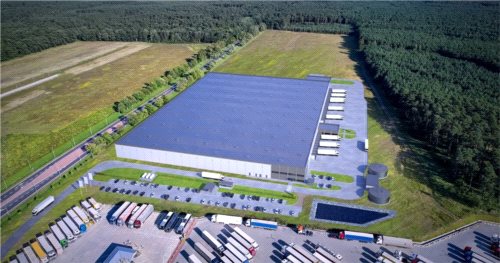 Magazyn części zamiennych BMW w Świecku