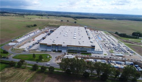 Amazon z nowoczesnym centrum logistyki e-commerce