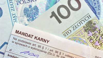 Mandaty zamiast pouczeń
