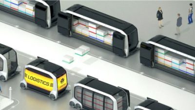 Toyota e-Pallete dla logistyki przyszłości