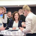 Uśmiech bardzo często gościł na twarzach uczestników konferencji. 