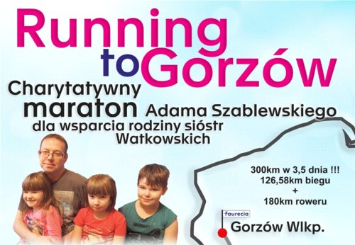 „Running to Gorzów” czyli charytatywny maraton z fabryki do fabryki