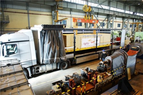 Z Wrocławia do Korei Południowej: transport 20-tonowego wirnika