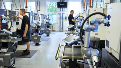 Bezpieczna współpraca robota z człowiekiem