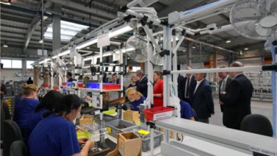 Phoenix Contact oficjalnie rozpoczął produkcję w Tarnobrzegu