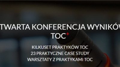 Otwarta konferencja wyników TOC+ już za miesiąc