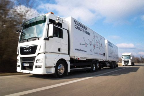 Platooning w branży logistycznej