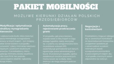 Wakacje nie dla firm transportowych