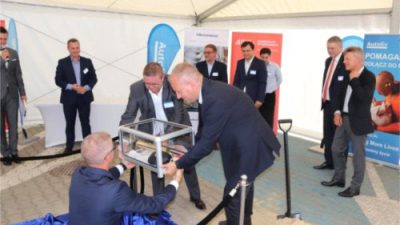 Kamień węgielny pod rozbudowę fabryki Autoliv wmurowany