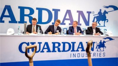 Kluczowy etap budowy fabryki Guardian Glass w Częstochowie
