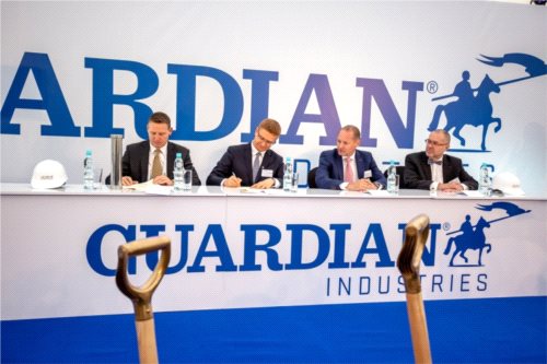 Kluczowy etap budowy fabryki Guardian Glass w Częstochowie