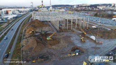 Port Gdynia – powstaje pierwszy magazyn wysokiego składowania