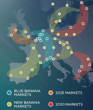 Osiem kluczowych korytarzy logistycznych w Europie