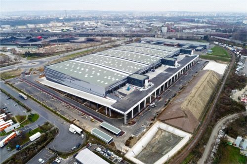 Dwupoziomowa platforma Paris Air2 Logistique SEGRO dla IKEA i Leroy Merlin