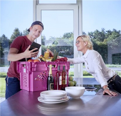 E-grocery stawia na pojemniki wielokrotnego użytku