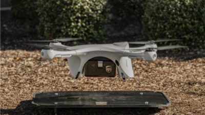 UPS transportuje próbki medyczne dronami