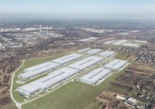 Gigakompleks Panattoni zbliża się do półmetka