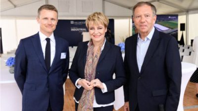 Zawisła wiecha nad Hillwood Łódź Górna