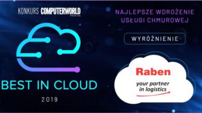 Wyróżnienie Best in Cloud dla Grupy Raben