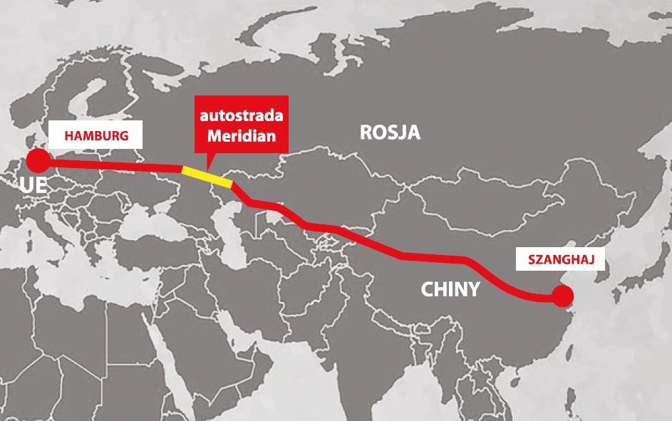 Transport drogowy Europa – Chiny