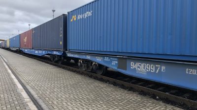 Pierwszy pociąg bez przeładunku jechał szerokim torem Xi’an – Sławków LHS