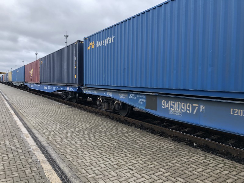 Pierwszy pociąg bez przeładunku jechał szerokim torem Xi’an – Sławków LHS