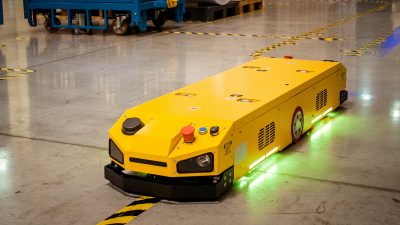 Robotyka mobilna a wsparcie zadań logistycznych w przemyśle