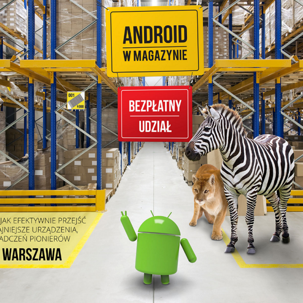 Android w magazynie