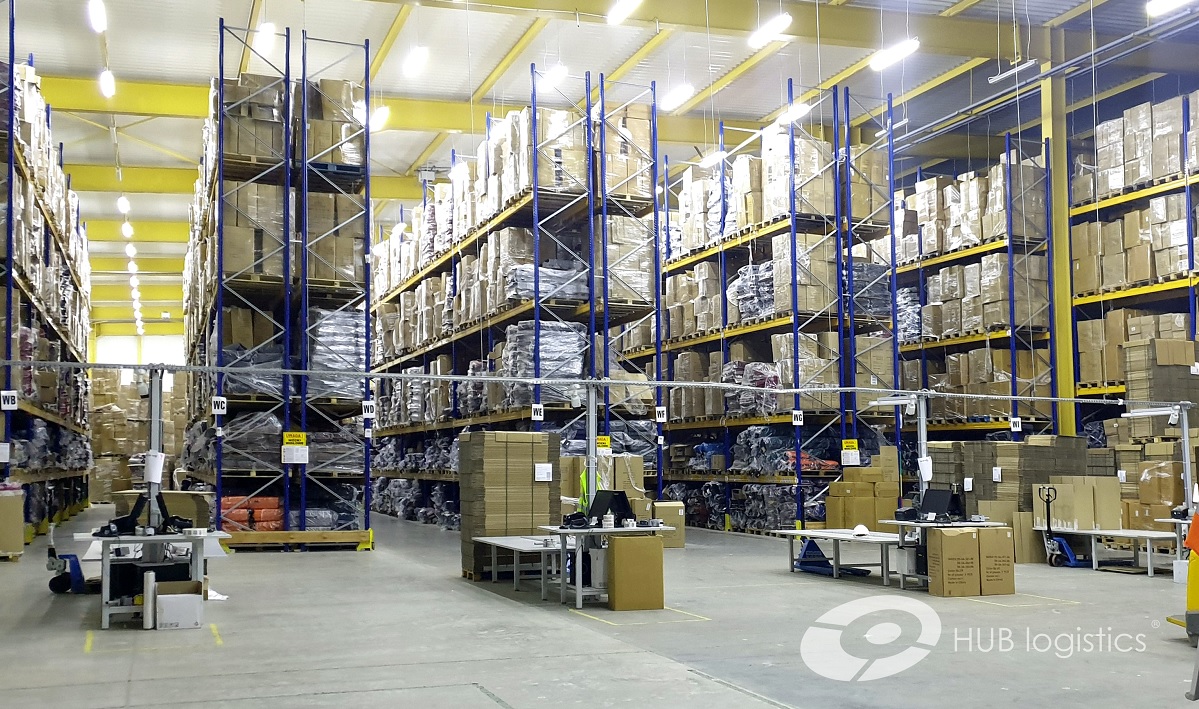 HUB logistics uruchamia krótkoterminowe magazynowanie w centrum logistycznym pod Warszawą
