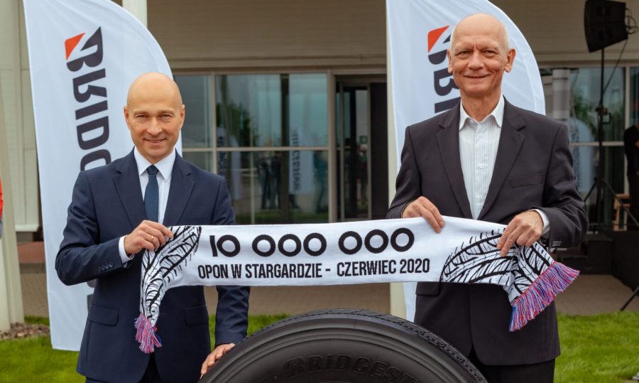 10 milionów opon z Bridgestone Stargard