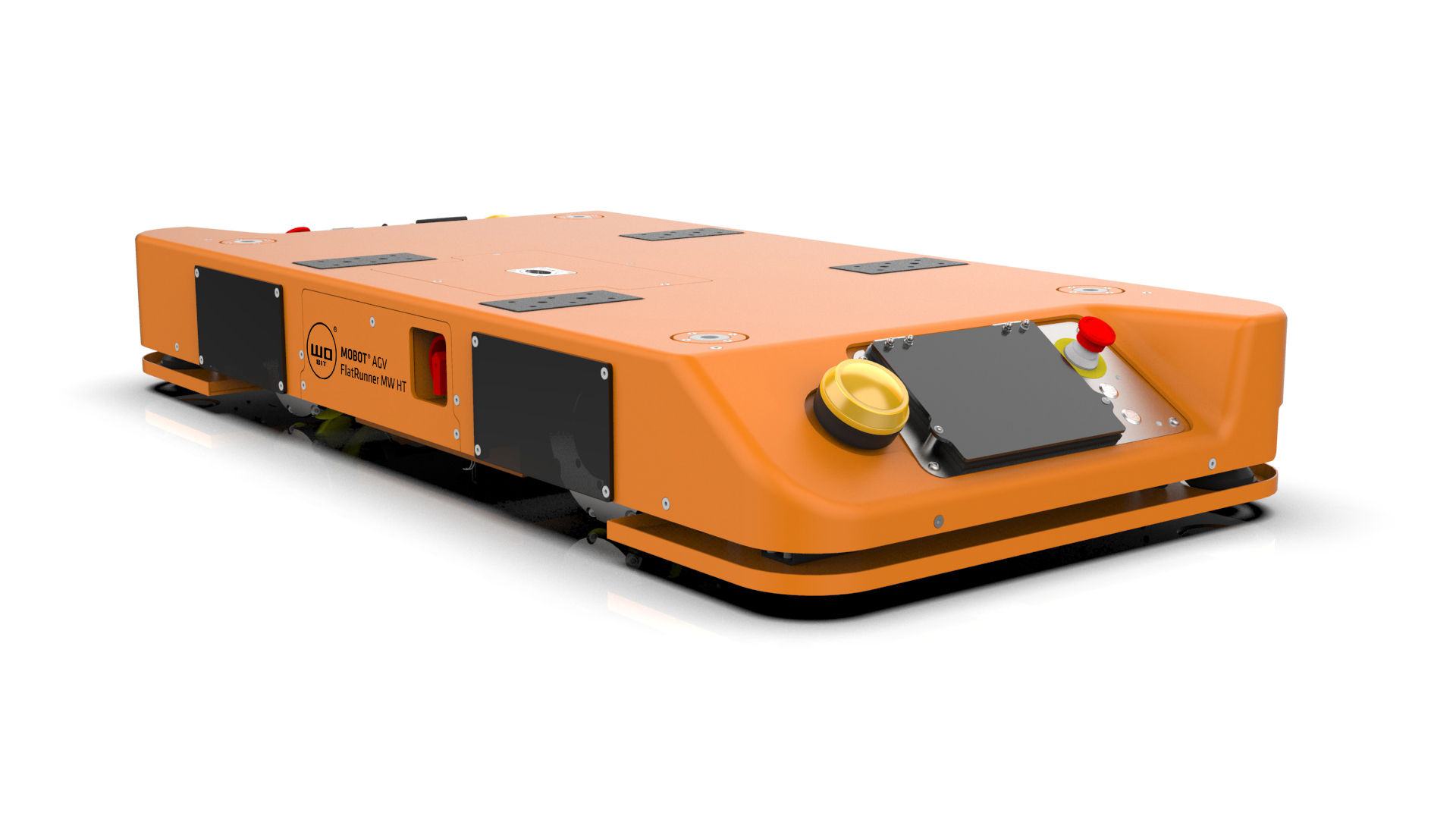 Efektywny transport ciężkich ładunków z nowym robotem mobilnym MOBOT® FlatRunner MW HT