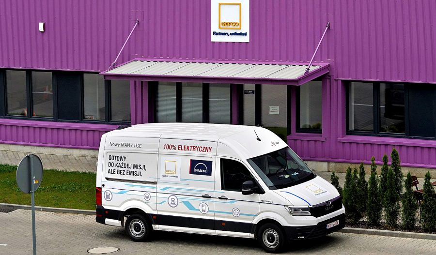 GEFCO testuje elektrycznego MANa eTGE
