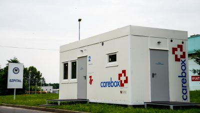 Mobilna izba przyjęć od 7R obsługuje pacjentów szpitala w Starachowicach