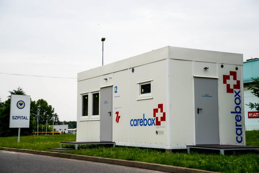 Mobilna izba przyjęć od 7R obsługuje pacjentów szpitala w Starachowicach