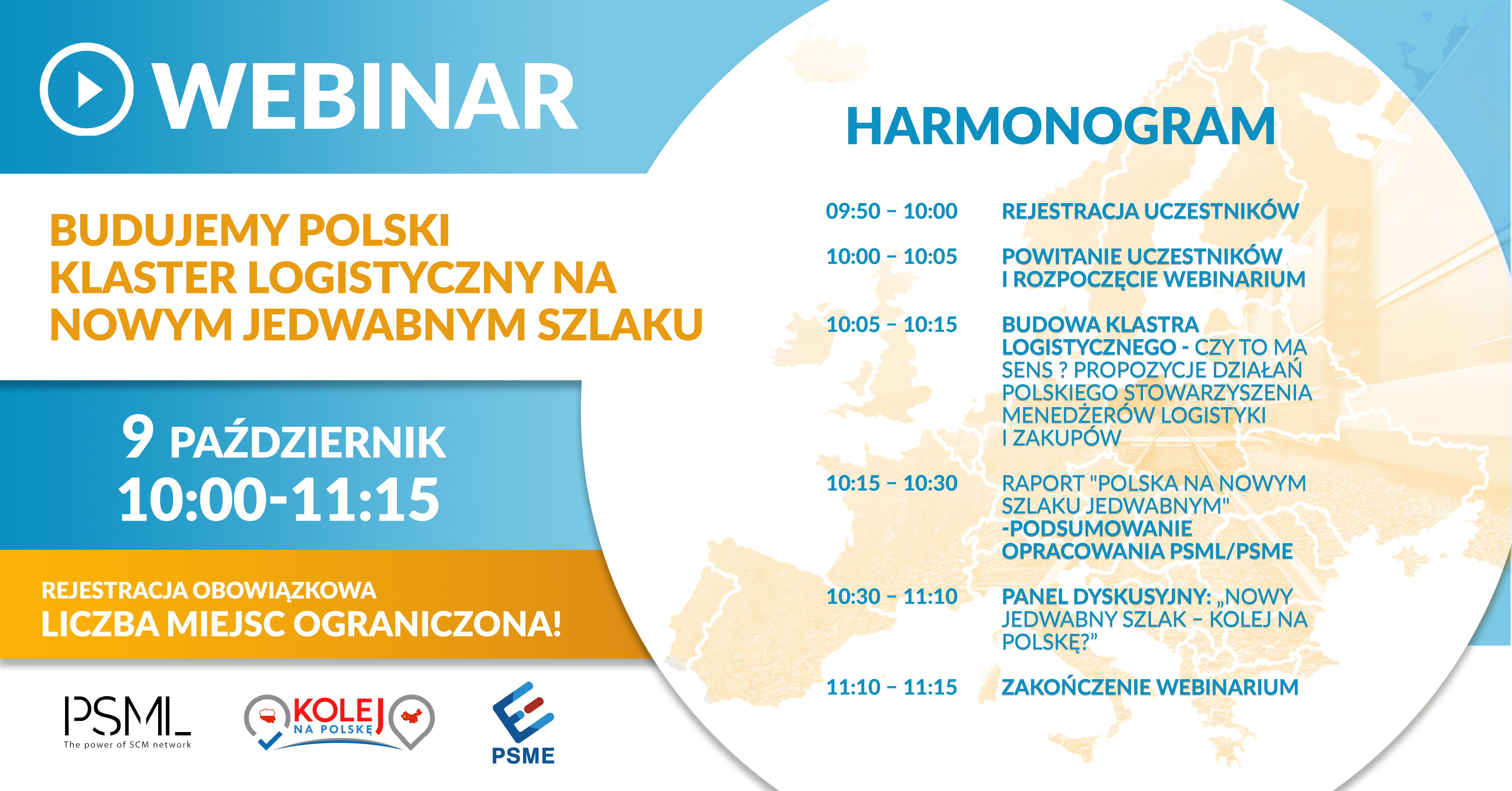 Budujemy Polski Klaster Logistyczny na Nowym Jedwabnym Szlaku. Dołącz do Webinarium!