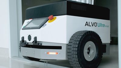 ALVO Ultra V-bot – mobilny robot dezynfekujący UV-C