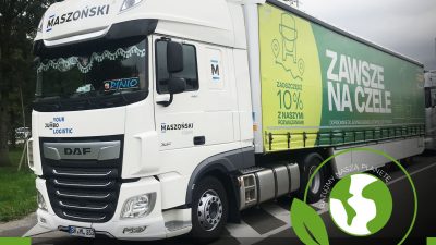 Maszoński Logistic testuje ekologiczną naczepę
