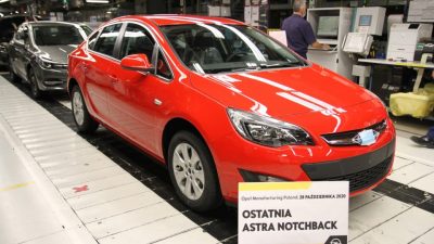 Astra Sedan znika z linii produkcyjnych w Gliwicach