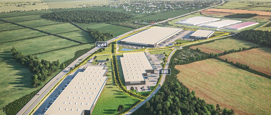 Powstają kolejne budynki w ramach Hillwood Wrocław Wschód