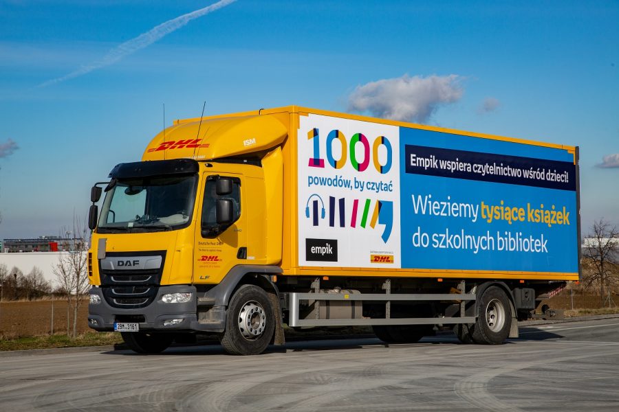 DHL Supply Chain partnerem akcji „1000 powodów, by czytać”