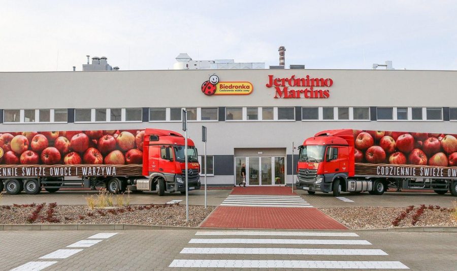 Biedronka z 16. regionem logistycznym
