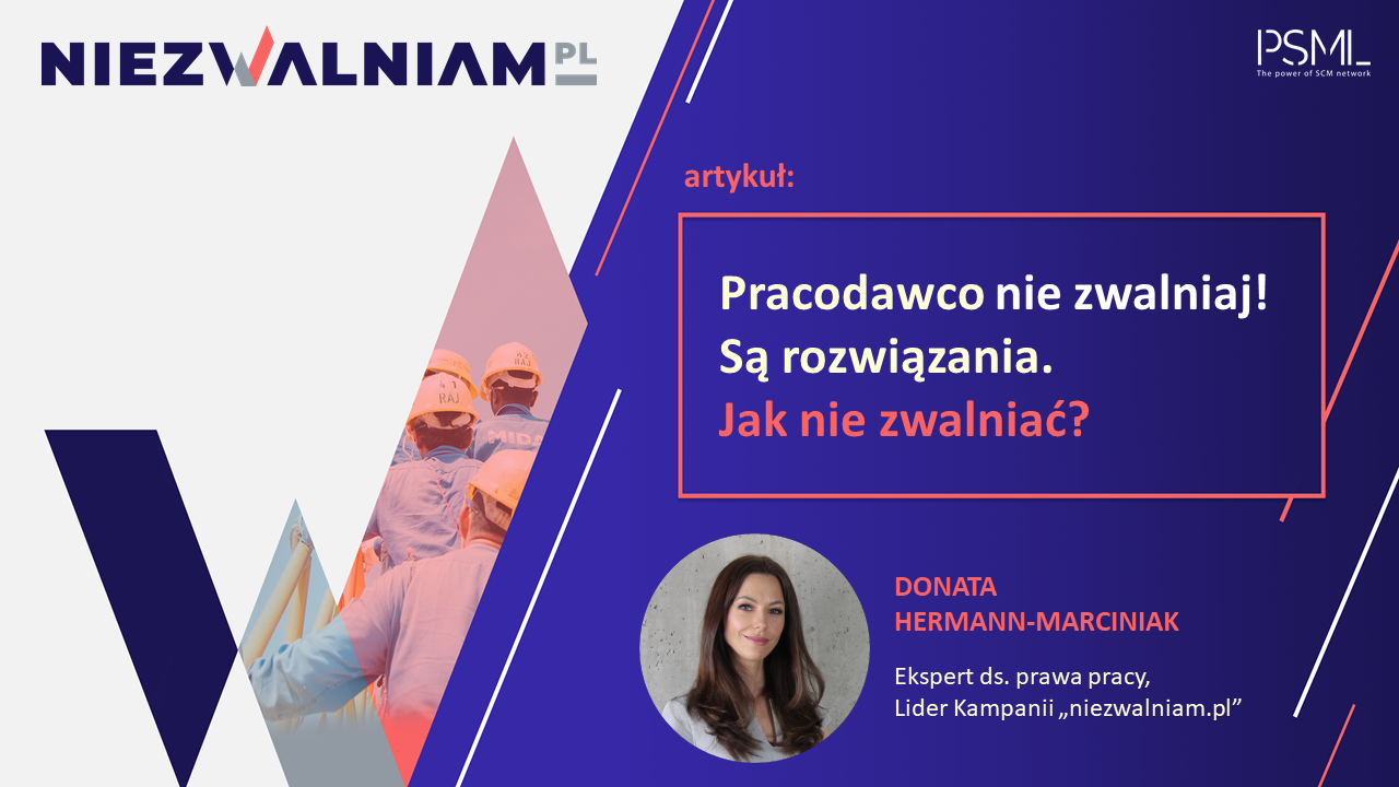 Pracodawco nie zwalniaj! Są rozwiązania
