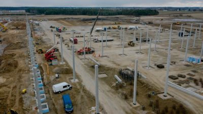 Centrum dystrybucyjne LPP w Brześciu Kujawskim rośnie
