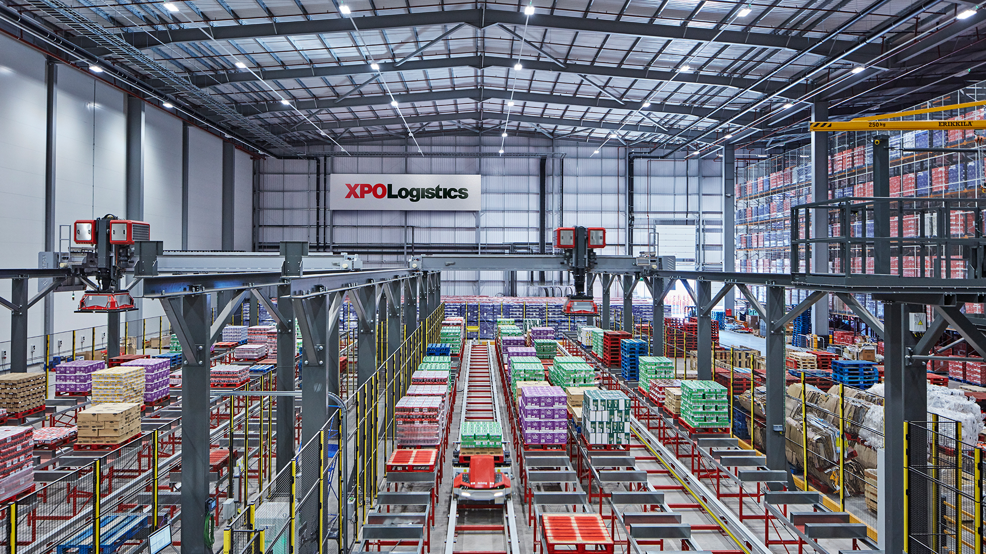 XPO Logistics i Nestlé przedstawiają brytyjski cyfrowy magazyn dystrybucyjny przyszłości