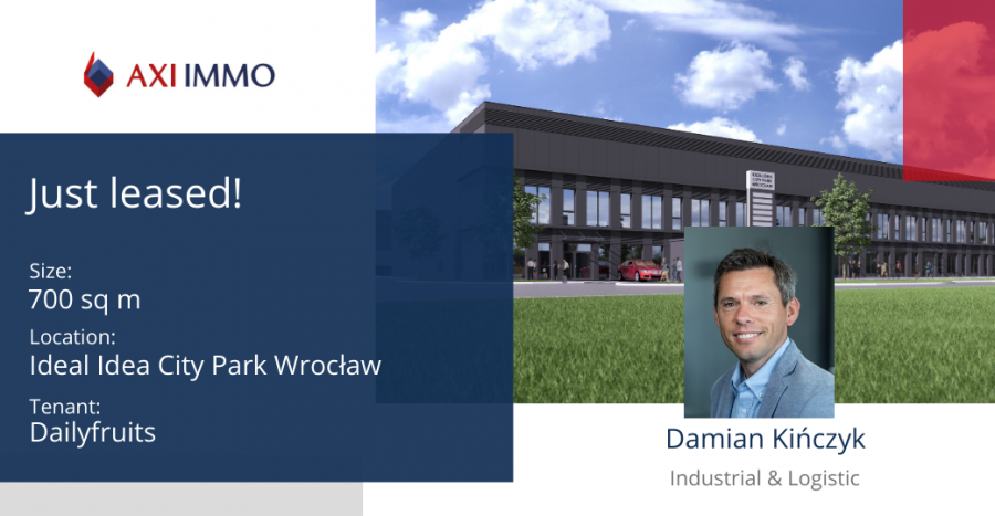 Firma Dailyfruits wprowadzi się do Ideal Idea City Park Wrocław