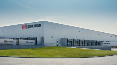 Terminal DB Schenker w Świdniku z zielonym certyfikatem