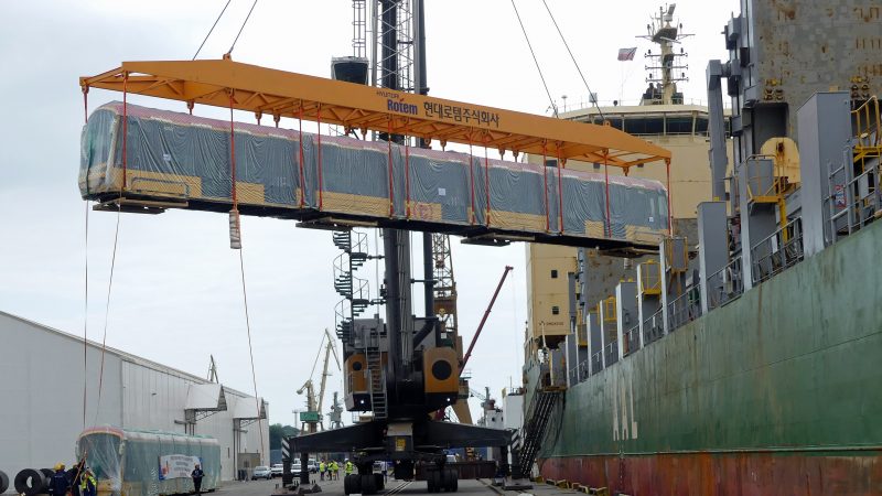 Ładunki ponadgabarytowe w Porcie Gdynia
